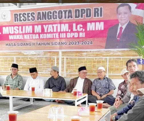 Reses, Buya Muslim Kenalkan Posisi DPD RI