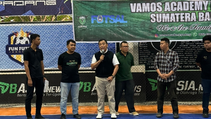 Didukung Muslim M Yatim, Turnamen Futsal KU 16 Vamos Academy x Glory Sukses Digelar Sehari Penuh